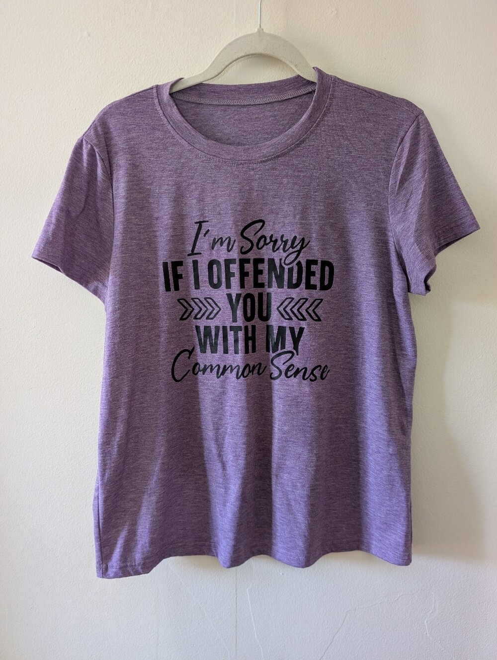 Purple Graphic Tee Size M